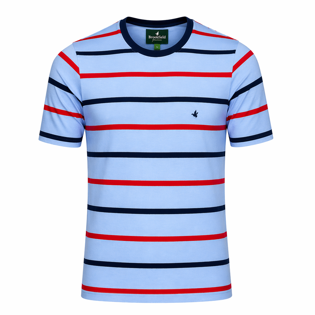 Camiseta Manga Curta Listrada Brooksfield