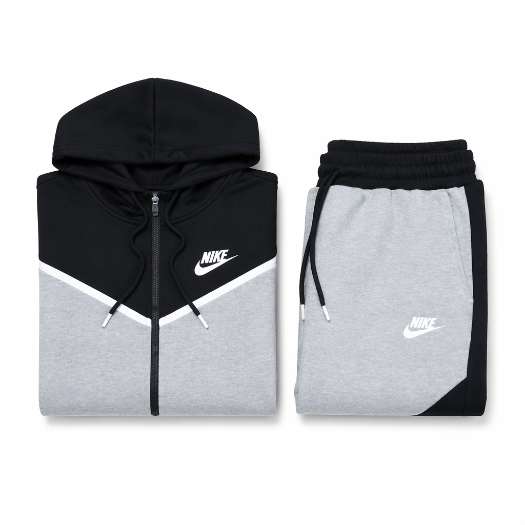 Conjunto Tech Fleece Nike Preto