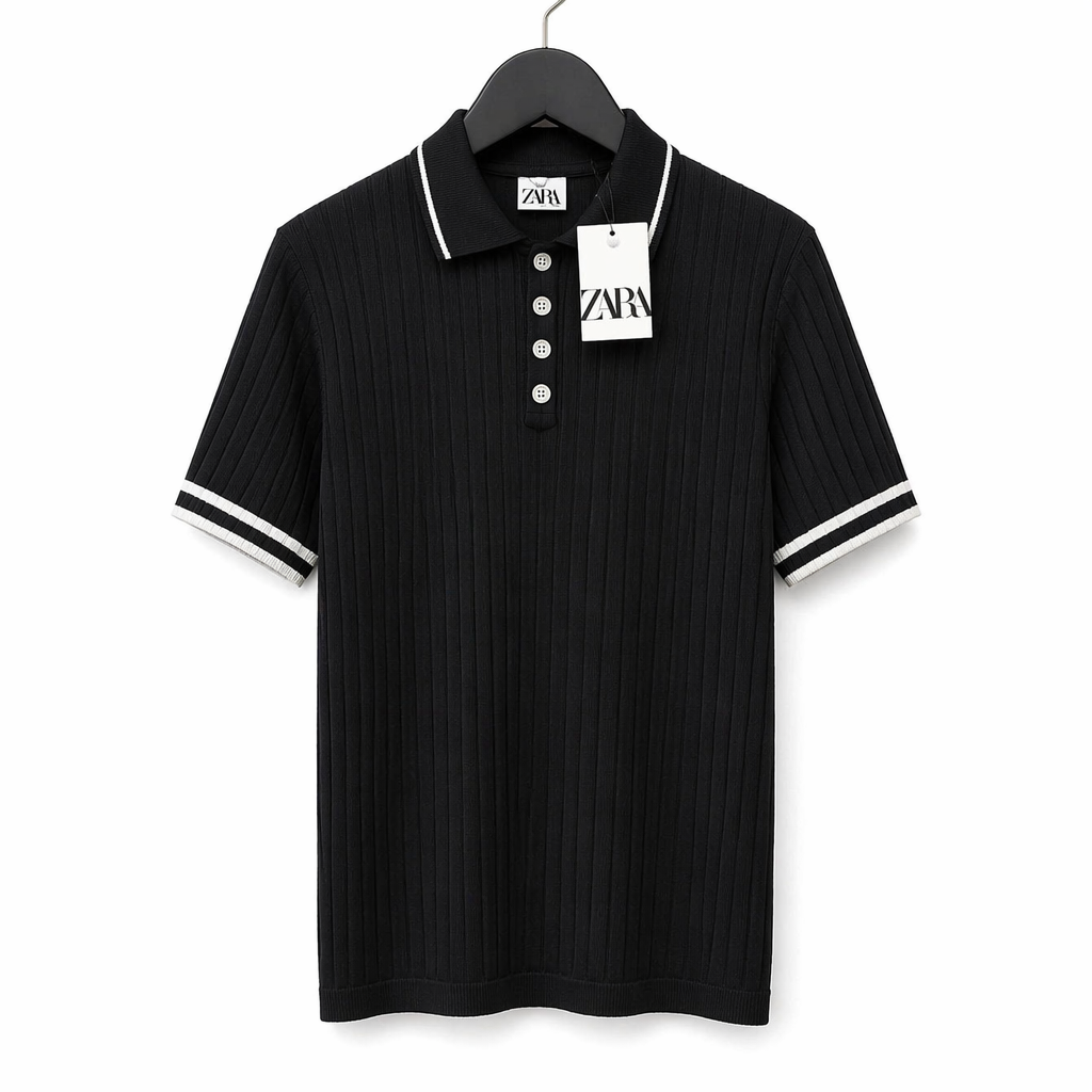 CAMISA GOLA POLO PREMIUM EM TRICÔ ZARA