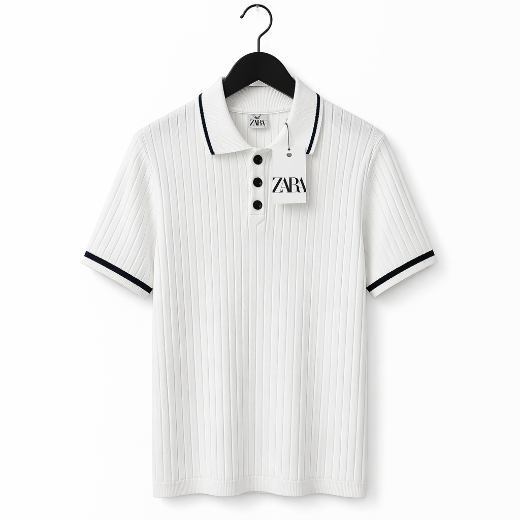 CAMISA GOLA POLO PREMIUM EM TRICÔ ZARA