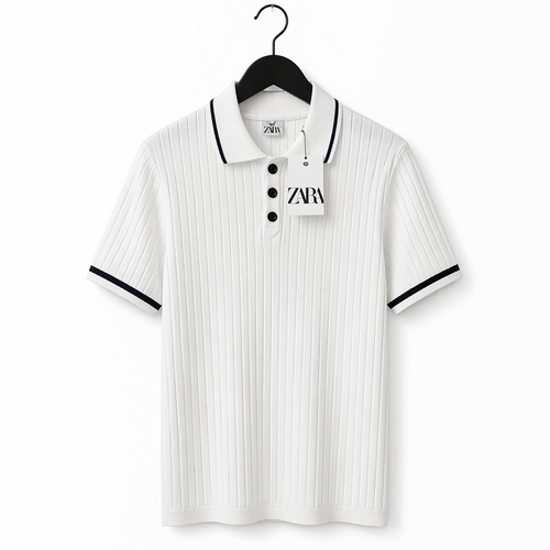 CAMISA GOLA POLO PREMIUM EM TRICÔ ZARA