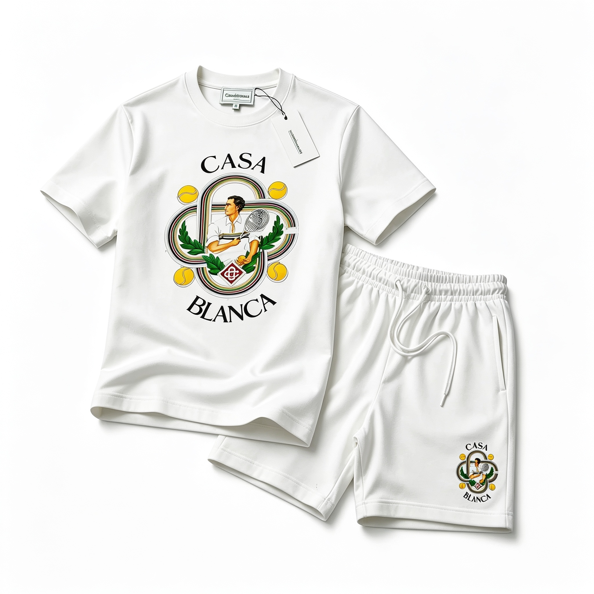 Casablanca Le Joueur Organic Cotton-Jersey ( Conjunto)